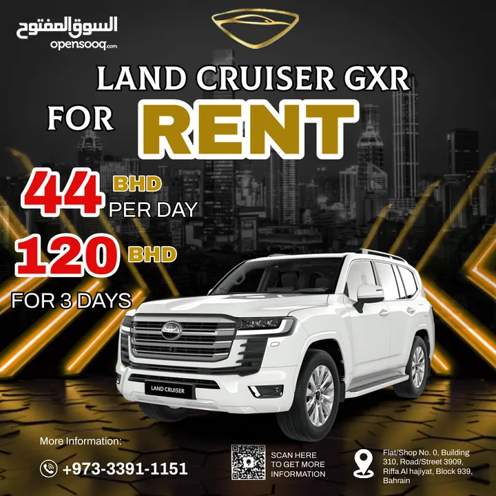 Land Cruiser for rent 50% Off