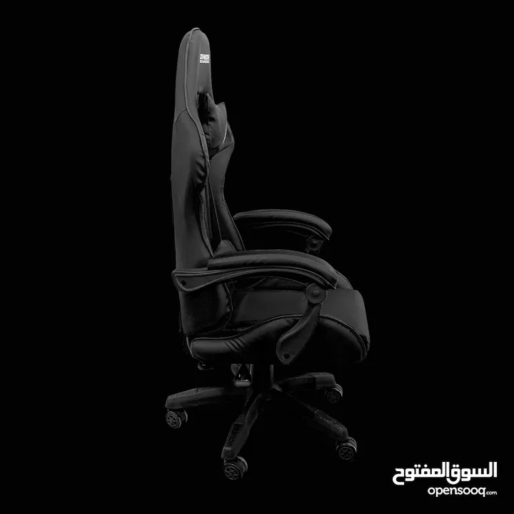 كرسي جيمنغ مريح لساعات اللعب الطويلة احمر واسود Dragon War Gaming Chair GC-035  السعر شامل التوصيل