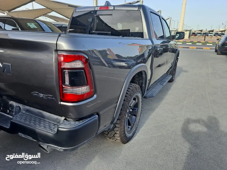 DODGE RAM REBEL 2022 DIESEL 3.0L CLEAN TITLE CANADIAN SPEC  وارد كندي خالي من الحوادث تدخل السعودية