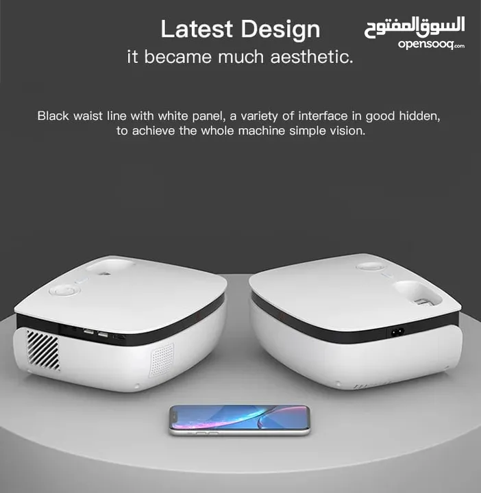 بروجكتر مع واي فاي RD-850 ODM Projector Mini Portable Wifi Projector Led Wireless Portati