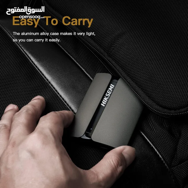 هارديسك خارجي تصميم ضد تلف البيانات من هيكسيمي Hiksemi Shield Portable SSD 320GB - 2TB USB3.2
