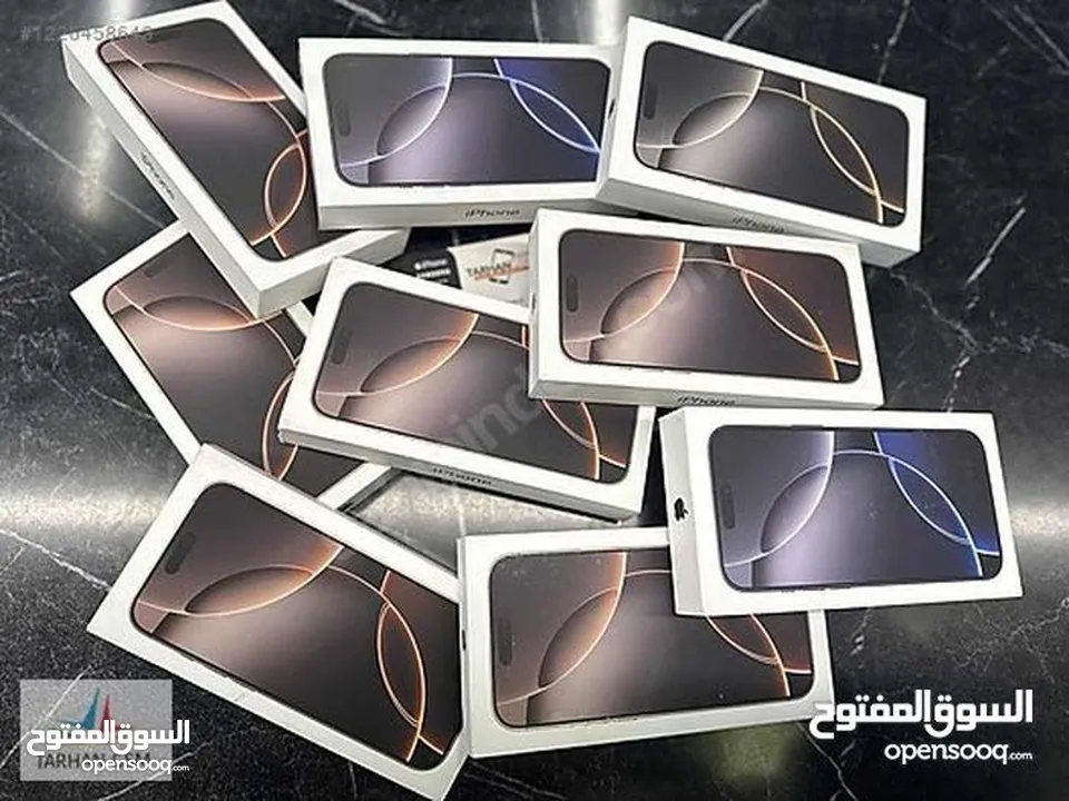 Iphone 16 Pro Max // ايفون 16 برو ماكس جديد كفالة الشرق الاوسط جميع الالوان  افضل سعر