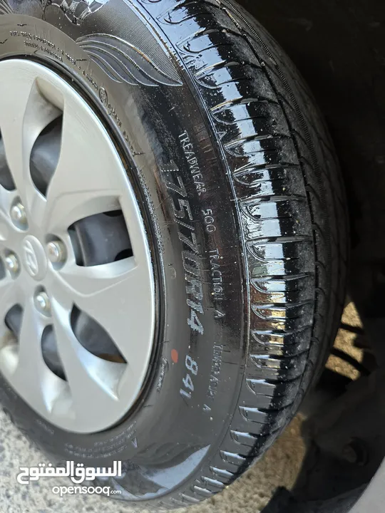 هونداي اكسنت 2014 فحص كامل 7 جيد عداد 112km محرك 1600cc مالك 1