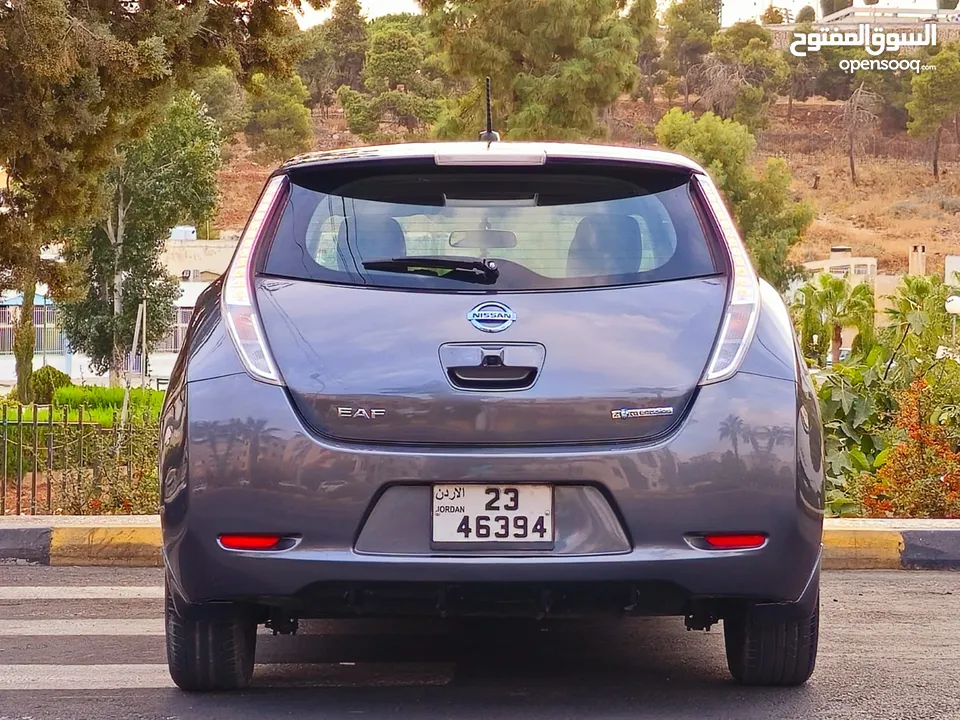 نيسان ليف 12 بار كاش أو أقساط - Nissan Leaf 2015