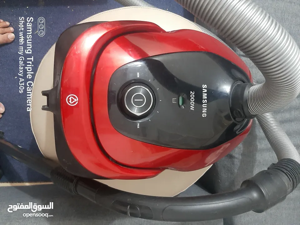 مكنسة كهربائية سامسونج كانيستر  صناعة فيتنامي 2000W. Samsung 2000W Vacuum Cleaner Made Vietnam