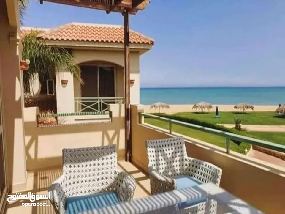 فيلا توين هاوس للبيع Sea view  "تشطيب كامل" في تلال العين السخنة بجوار بورتو