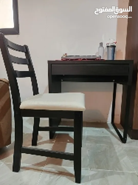 ikea table and chair for sale