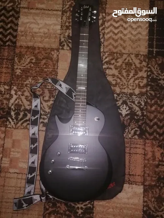 Left Handed ESP Les Paul + Amp