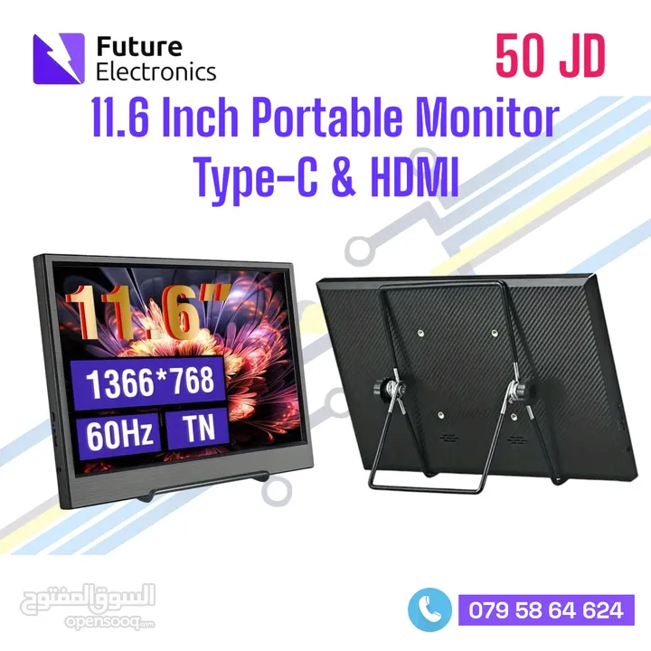 11.6 Inch Portable Monitor Type-C & HDMI