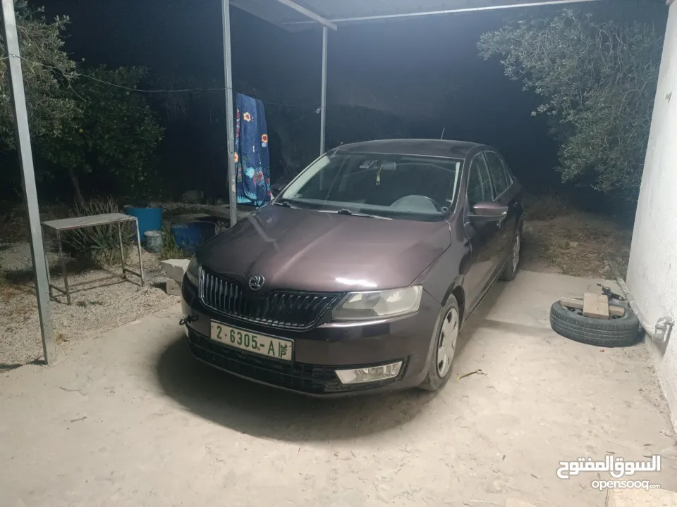 سكودا رابيد يد 1