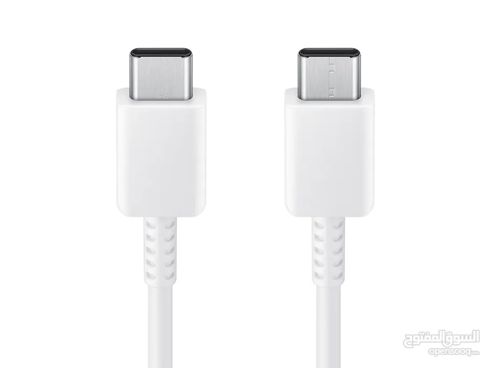 سامسونج كابل نوع سي الى نوع سي بطول 1.8 متر (3 امبير)  Samsung Type-C to Type-C 1.8m Cable (3A)
