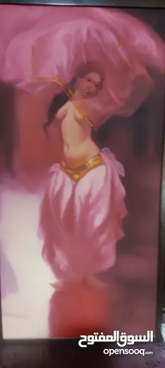 لوحة رسم زيتي على القماش
