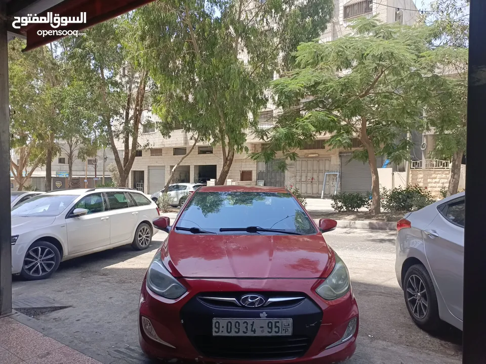 هونداي اكسنت ديزل 2014 اتماتك اربعه غيار  بسعر حرق