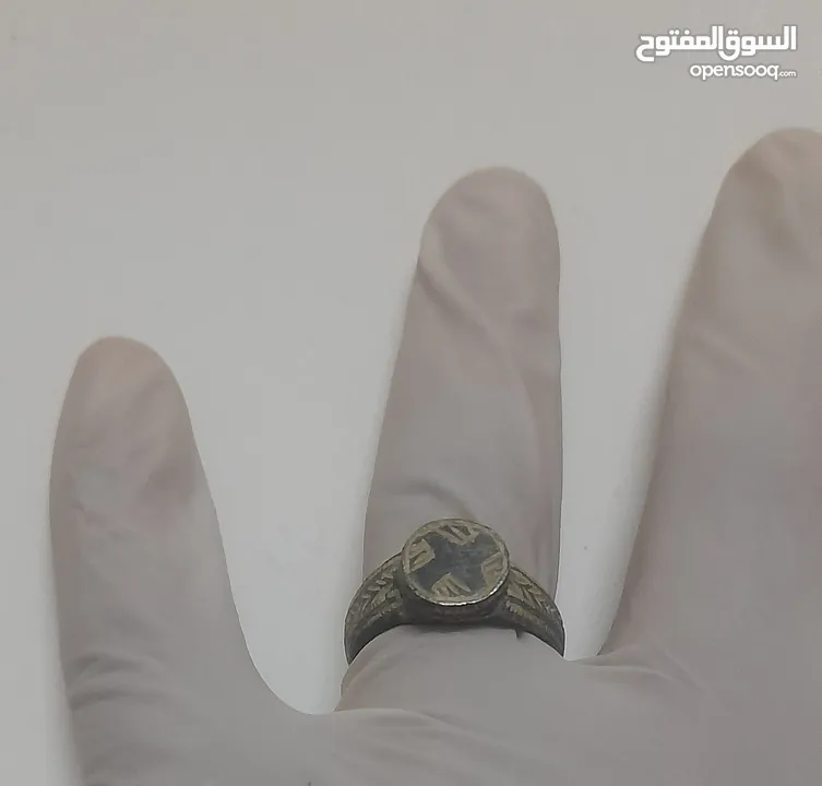 خاتم فضة تراثي