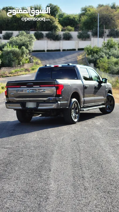 f150 lightning 2022 lariat fully loaded فحص كامل