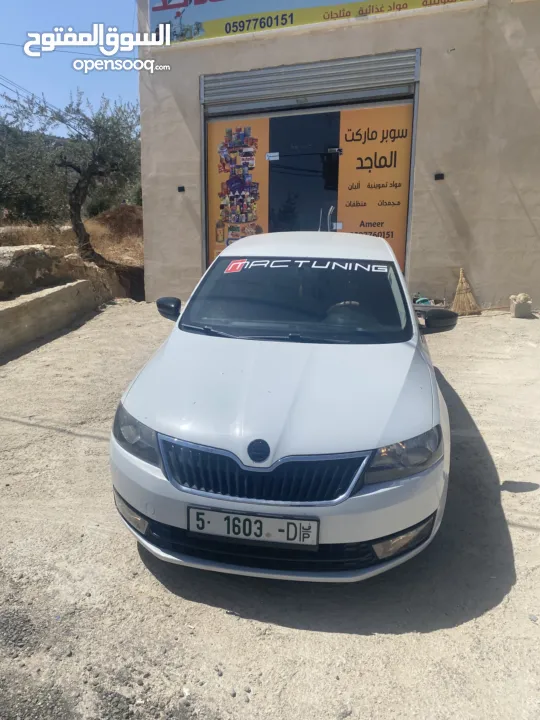 سكودا رابيد 2015