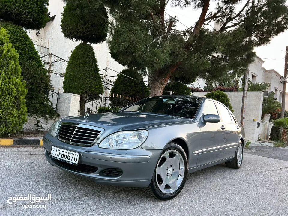 مرسيدس بنز موديل 2005 S350 بحاله الوكاله