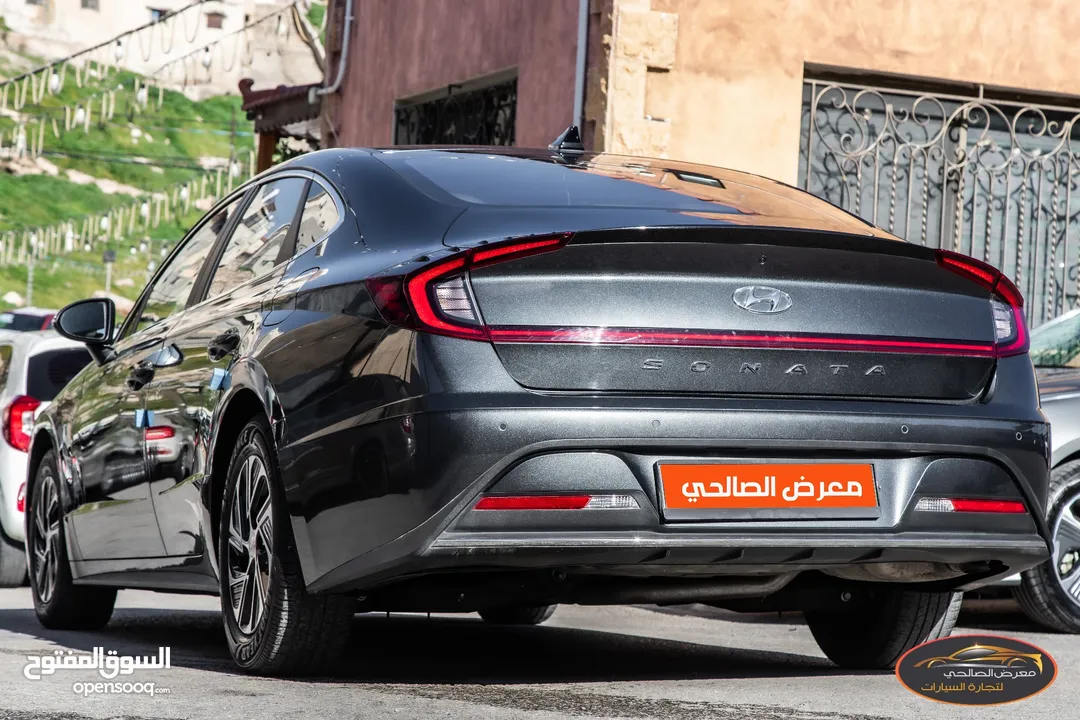 Hyundai Sonata 2021 Hybrid  السيارة وارد كوري و جمرك جديد