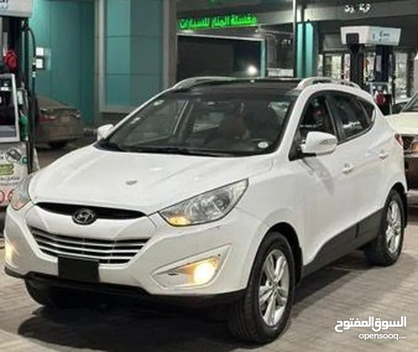 هيونداي توسان أعلى مواصفات موديل 2012 السياره 4 سلندر     Hyundai Tucson top specifications 2012