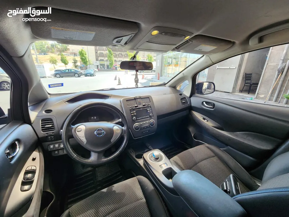 نيسان ليف  Nissan leaf 2014