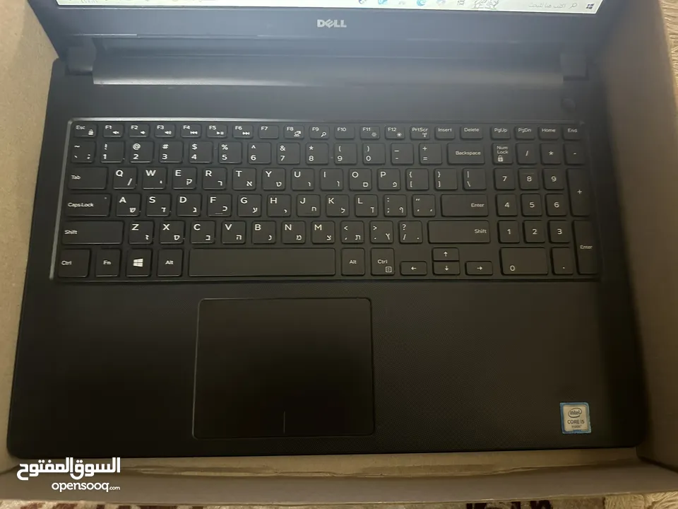 لابتوب dell معالج i5 شاشة 15.6 انش فل كيبورد سعرر حررق