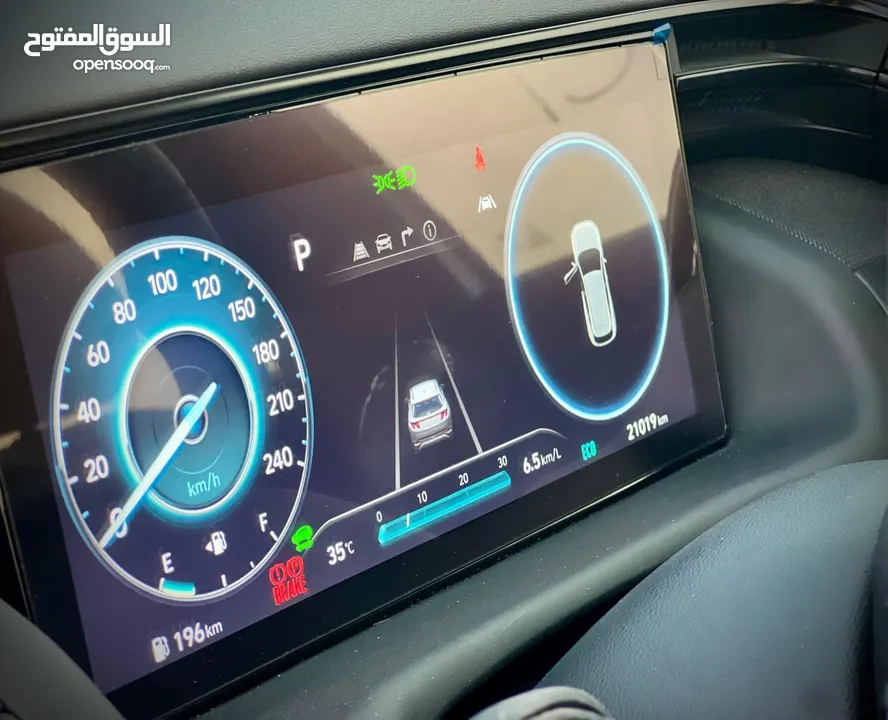 هونداي توسان  N-LINE  فل بدون فتحة  2x4 ///240Hp بنزين + كهرباء  2022/ ( Haybrid) 1600cc