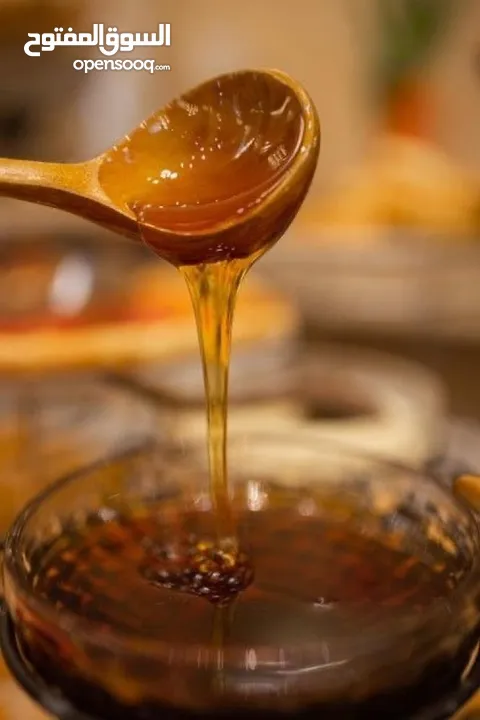 عسل طبيعي ومكفول وعلى الفحص
