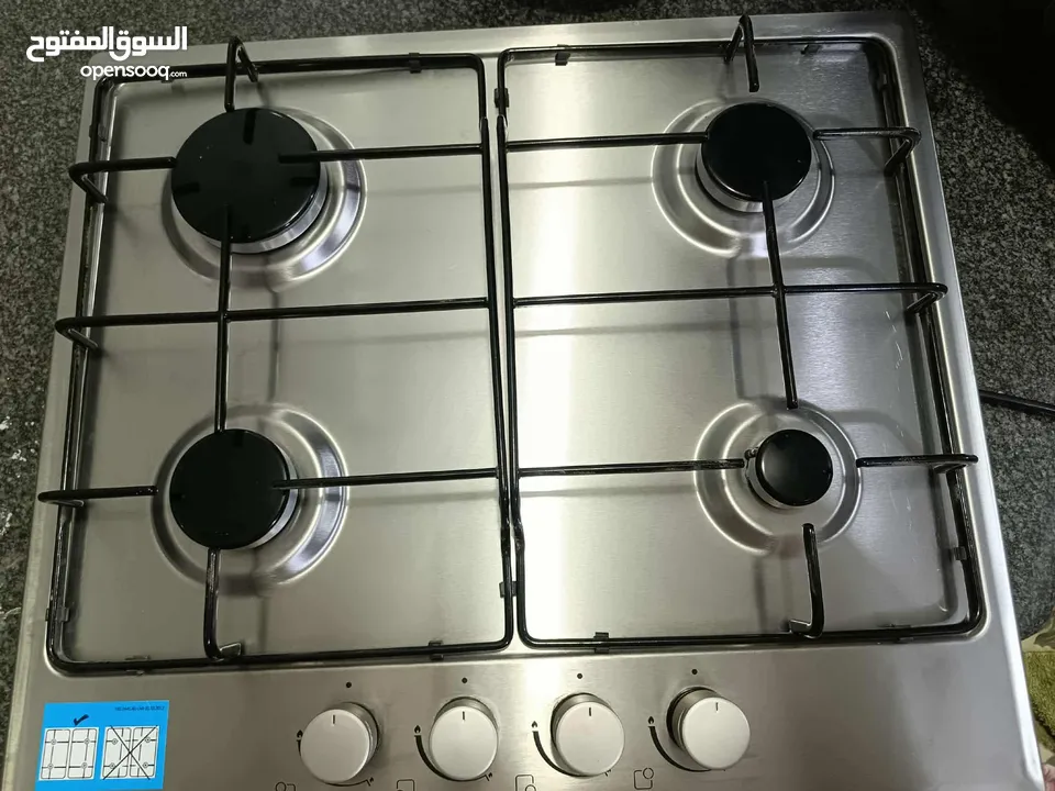 غاز بلت  أن اربع عيون بيكو صناعه تركية غير مستعمل  بحالة ممتازة مع شفاط استخدام بسيط بحالة ممتازة