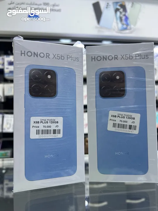 Honor X5b Plus (128 GB / 4 GB RAM ) هونر  الجديد بكفالة الوكيل الرسمي سنة سيل اڤينيو جديد مسكر