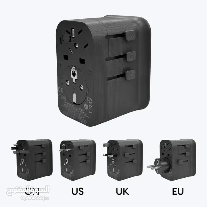 Anker Nano Travel Adapter (4-in-1, 65W) -NEW -MEGAByte