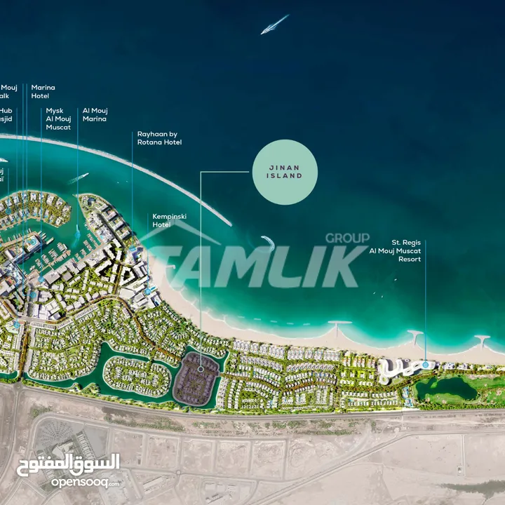 Dream Luxury Island Villas in AL Mouj (Jinan Island)  REF 158TB