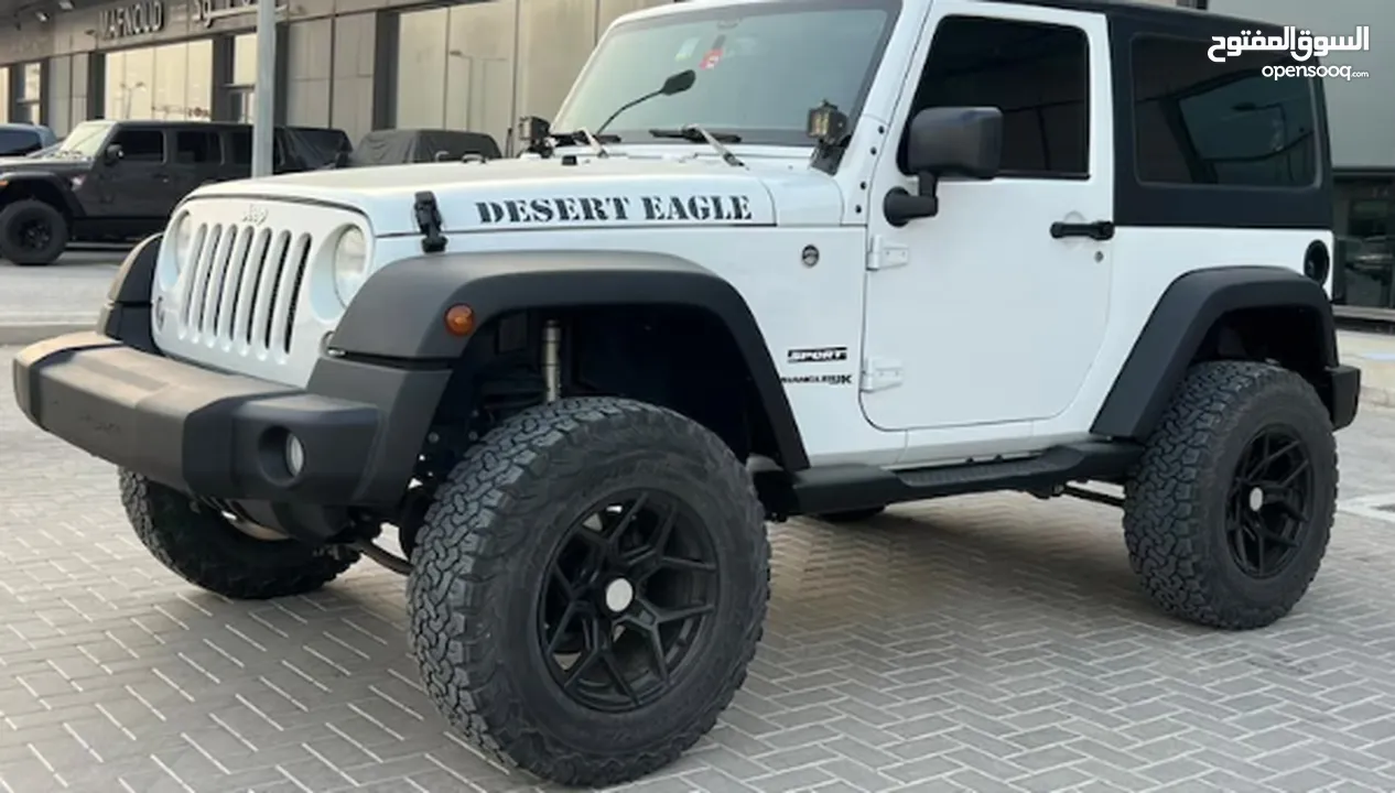 Used 2018 Jeep Wrangler Desert Eagle Sport GCC  جيب رانجلر ديزرت ايجل سبورت 2018 مستعملة في الخليج