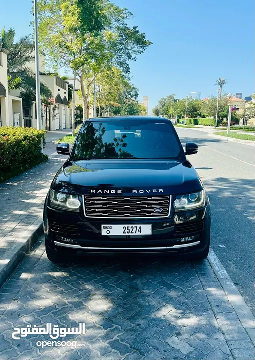 RANGE ROVER 2015 HSE GCC رانج روفر  خليجي