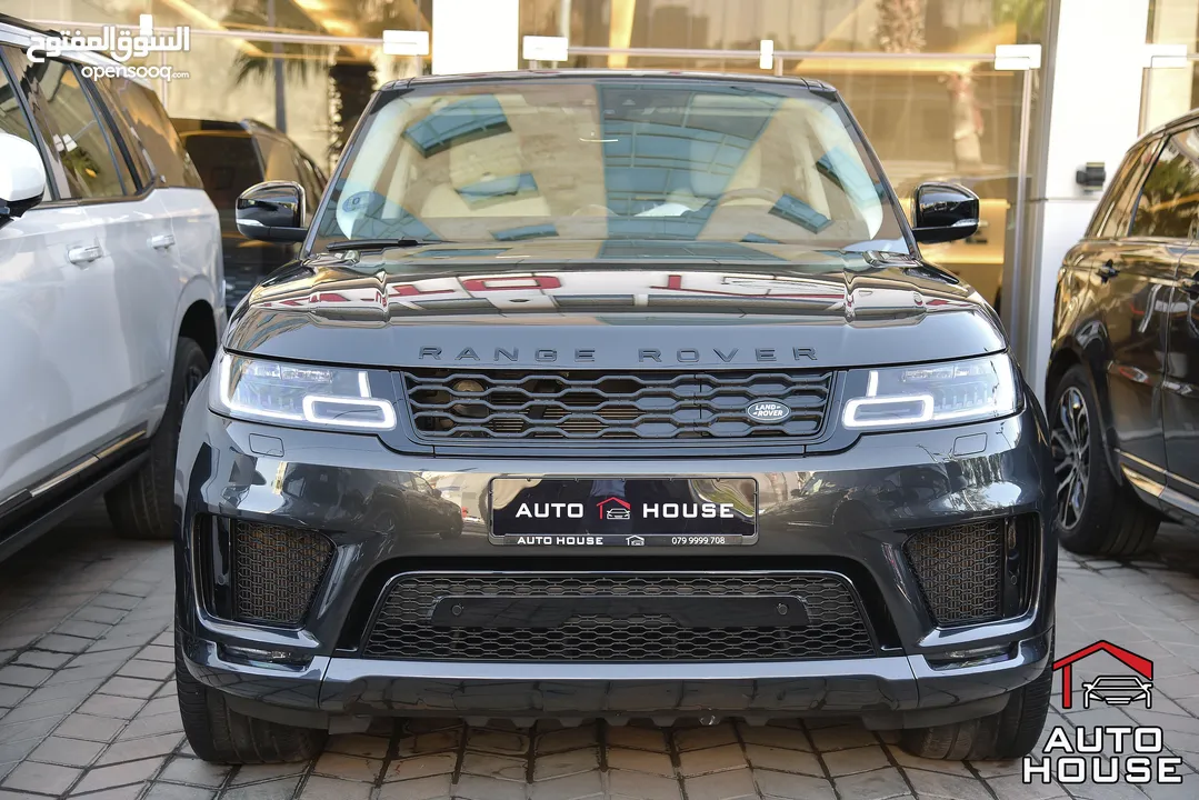 رنج روفر سبورت P400e HSE بلج ان هايبرد بلاك ايديشن 2022 Range Rover Sport P400e HSE Black Edition