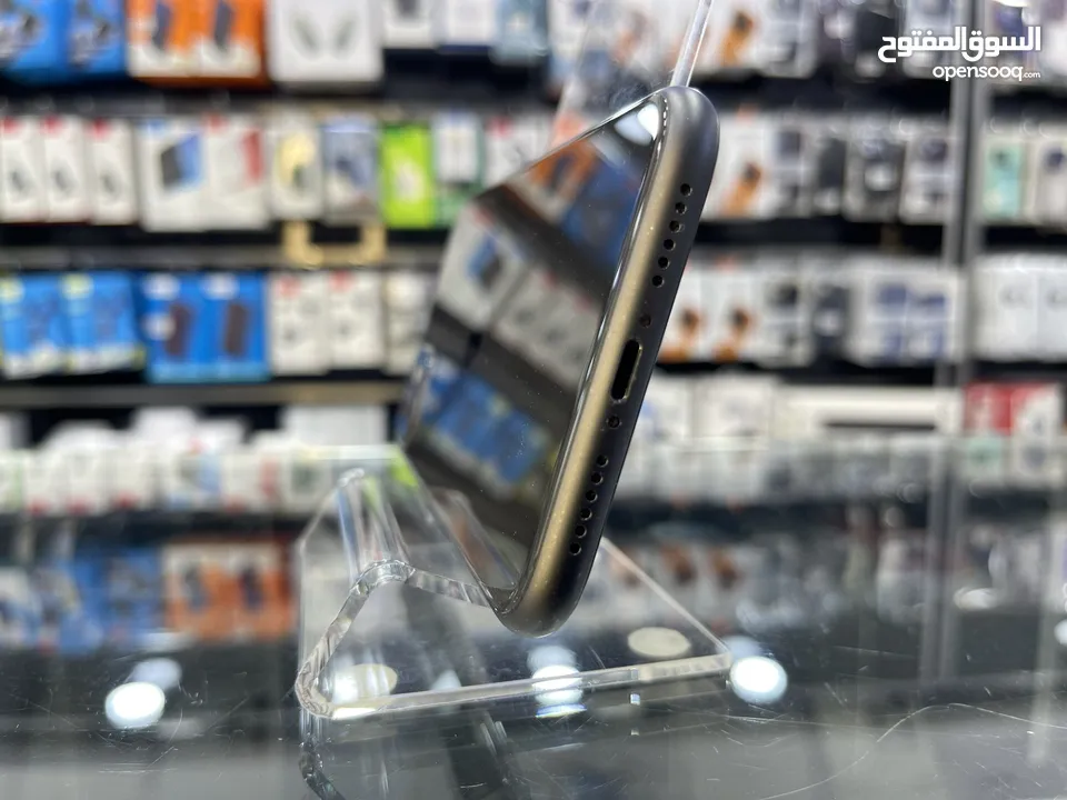 ‏iPhone 11 (128 GB) ايفون 11 مستعمل بحالة الوكالة مش مفتوح او مصلح نهائياً  كفالة محل على الجهاز