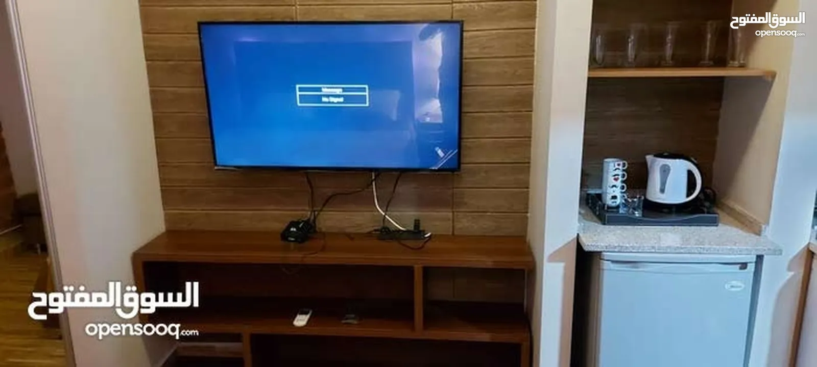 ستوديو مفروش بالكامل للايجار الشهري  Fully furnished studio for monthly rent