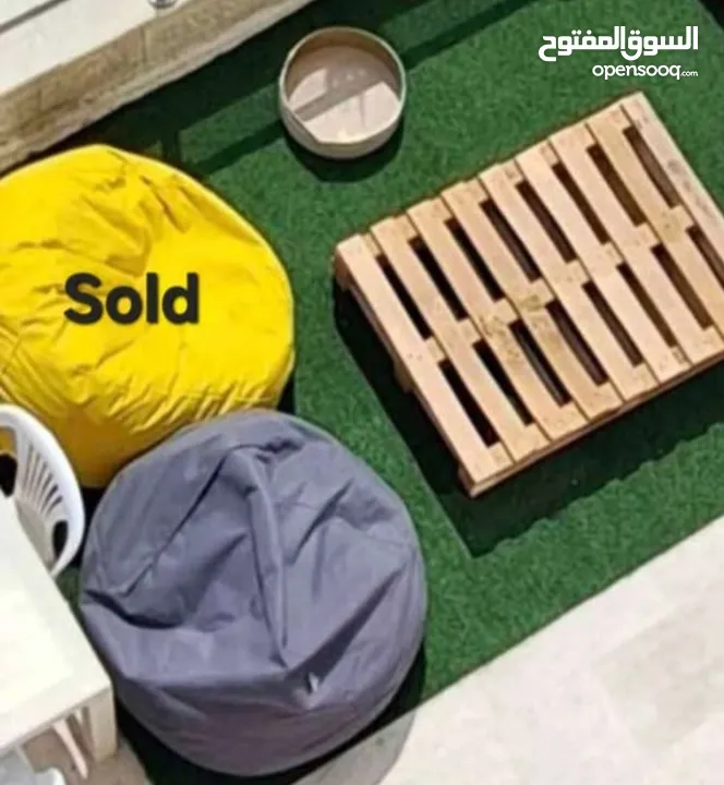 Waterproof gray bean bag for sale