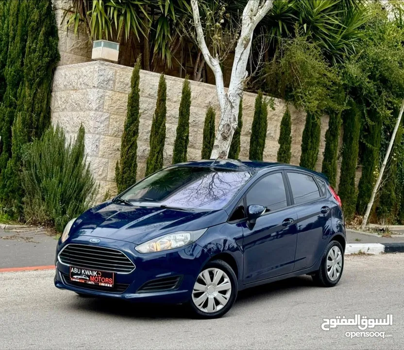 ‏Ford Fiesta 2015 ، اوتوماتيكك ، مطور 1600 فحص ممتاز تخلو من الحوادث ، بوية الشركة  Abu kwaik Motors