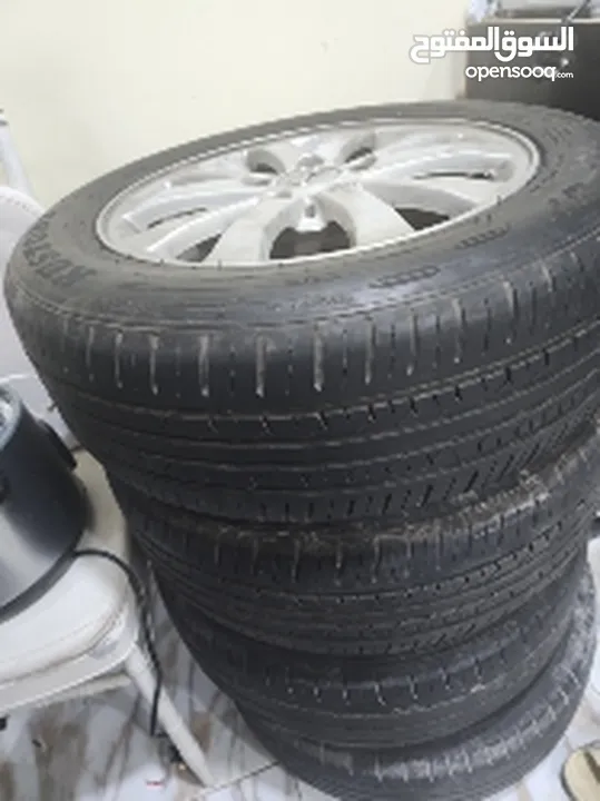 Rims and tyres for sale size 16