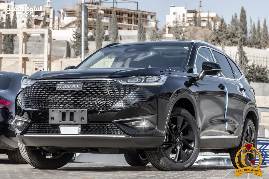 الان لدى شركة العلامة الذهبية لتجارة السيارات   Gwm Haval Hev H6 2025