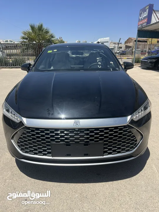 Byd Qin plus -plug in hybrid 2024 zero زيرو لون اسود وفيراني السعر شامل تنازل وتامين وكفاله وشاحن