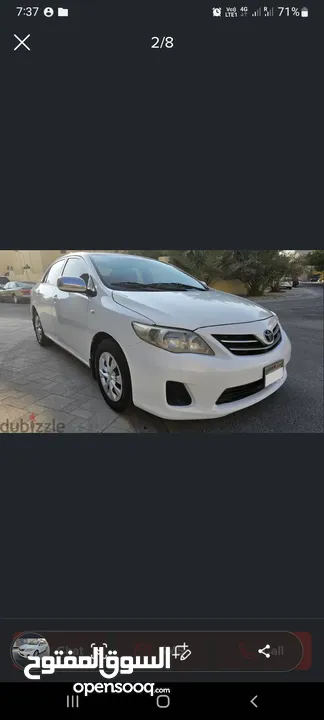 toyota  corolla 2013