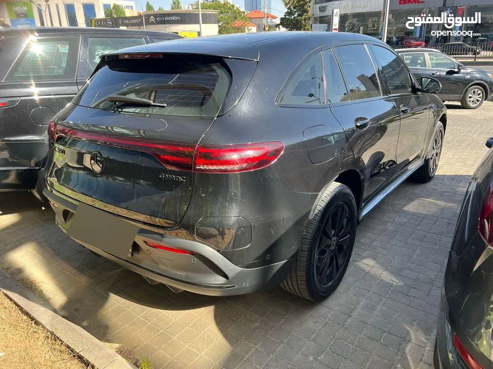 مرسيدس بنز EQC كهربائية بالكامل 2022 Mercedes Benz EQC 350 4MATIC Black Edition