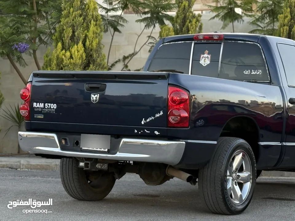 دوج رام موديل 2007محرك 4700cc magnum
