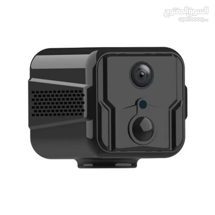 كاميرا مراقبة تدعم 4G لاسلكية قابلة للشحن Fowl 4G Smart Mini Camera Night Vision, Motion Detection,