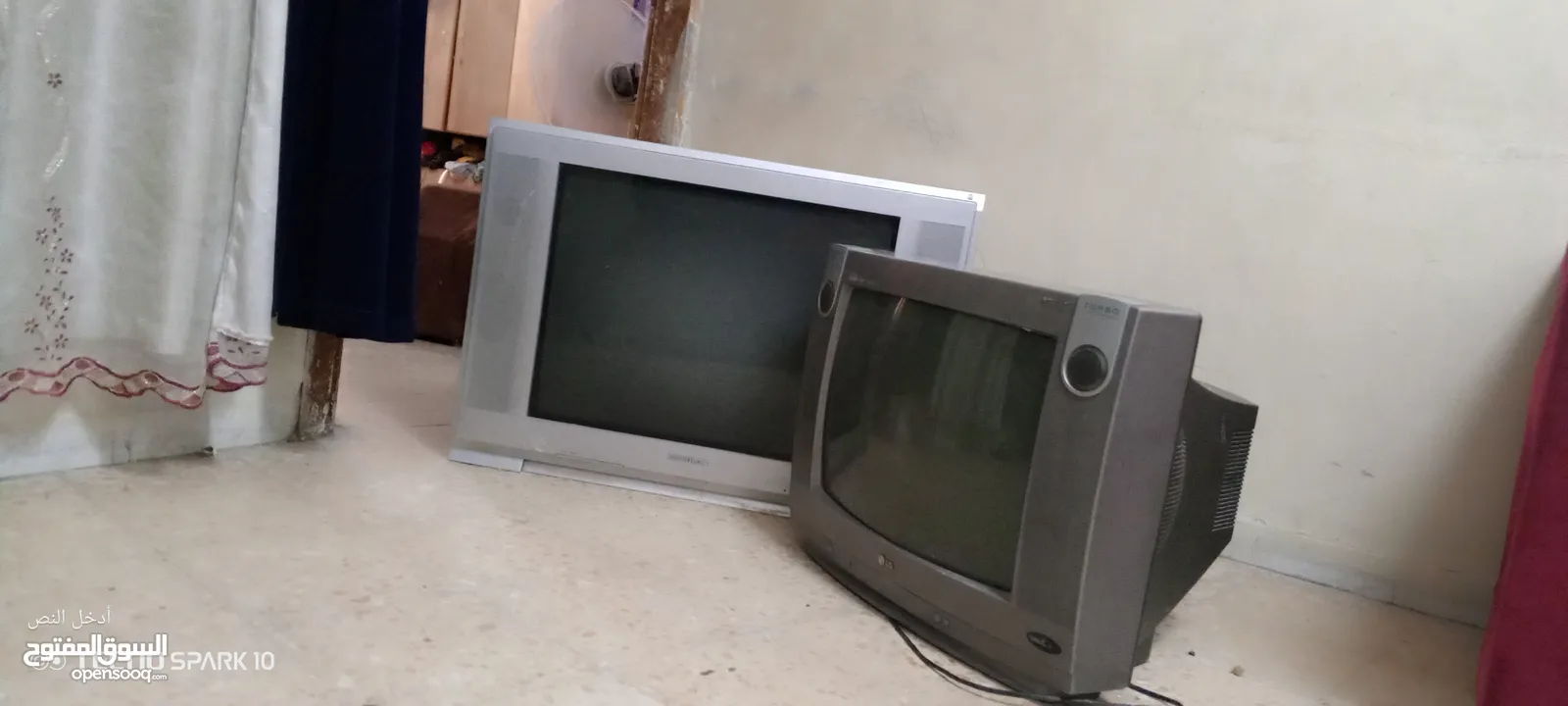 بيع تلفزيون  الجي وشارب بحاله ممتازه للبيع