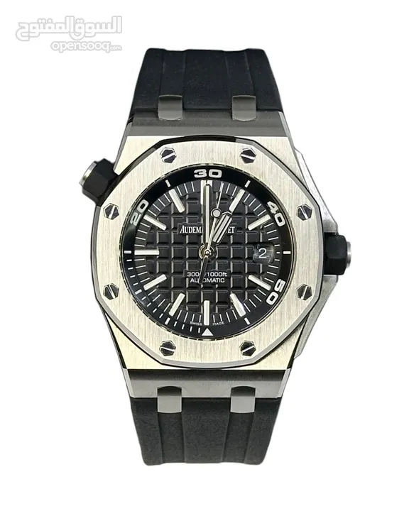 Audemars Piguet Royal Oak Offshore Diver 42mm Stainless Steel Case Iconic Black Dial Full set