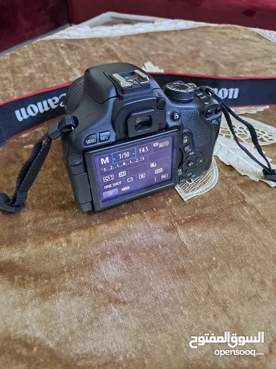 كاميراCannon 600d للبيع