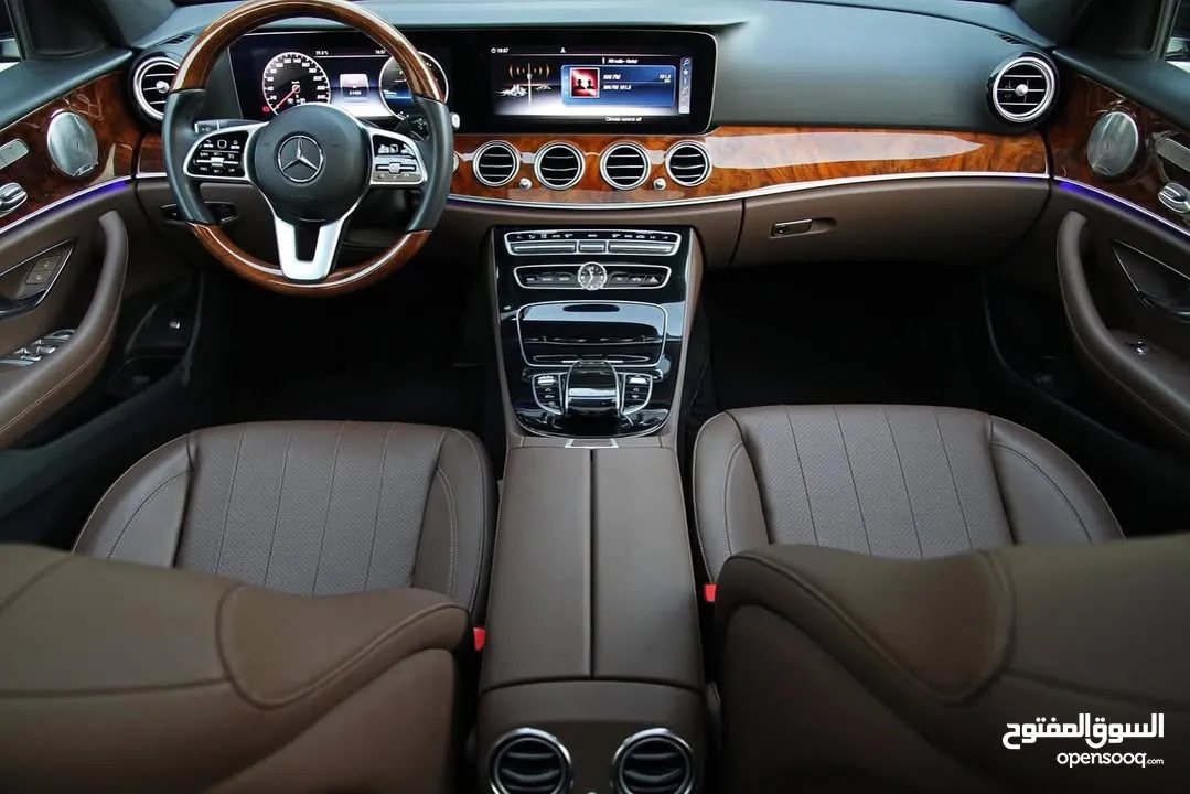 Mercedes E350 Mild Hybrid 2019  وارد غرغور  Kit AMG  حالة ممتازة وصيانة وكالة.