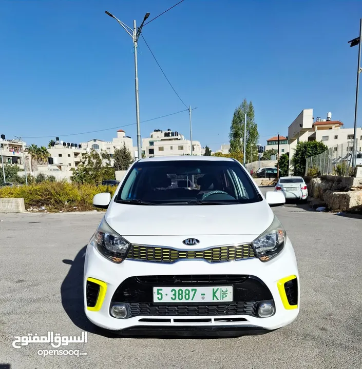 كيا مورنينج 2018 GT line فل إضافات